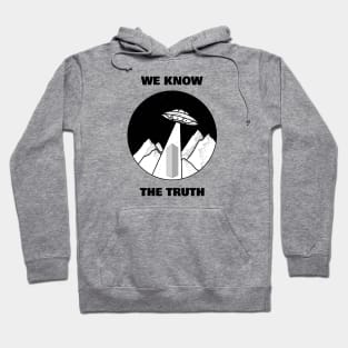 Utah Monolith Aliens UFO - We Know the Truth Hoodie